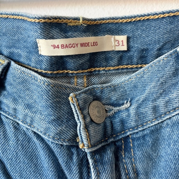 LEVI ‘94 Baggy Wide-Leg Jeans - sz. 31 - Picture 6 of 6